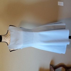 Chelsea28 Light Blue Fit-and-Flare Dress